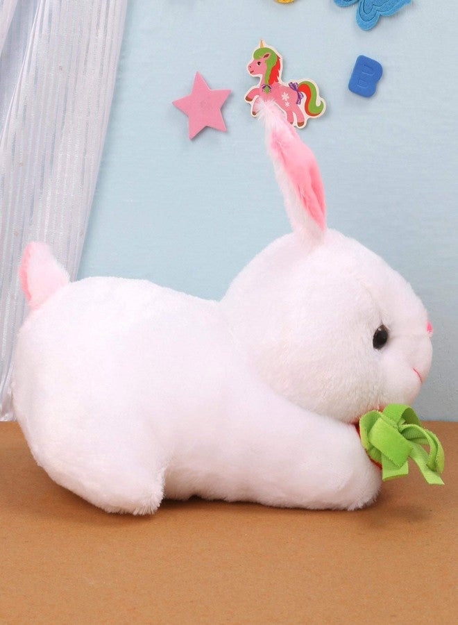 Lata Soft White Rabbit with Carrot Stuffed Toy for Kids Birthaday Gift| Gift - Image 2